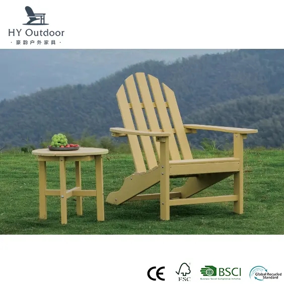 Klambi Adirondack: Desain klasik kanggo luang ruangan.