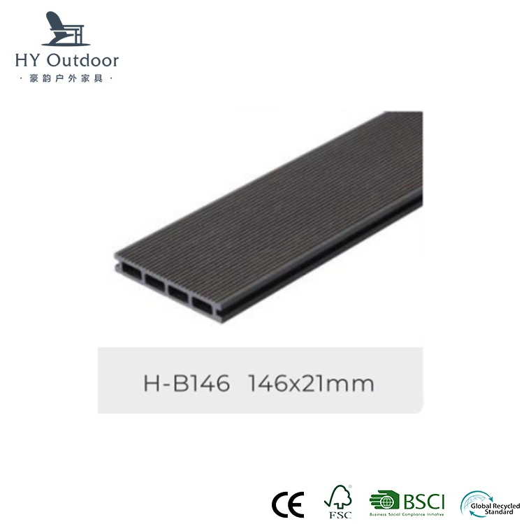 Apa kaluwihan decking WPC sing grooved?